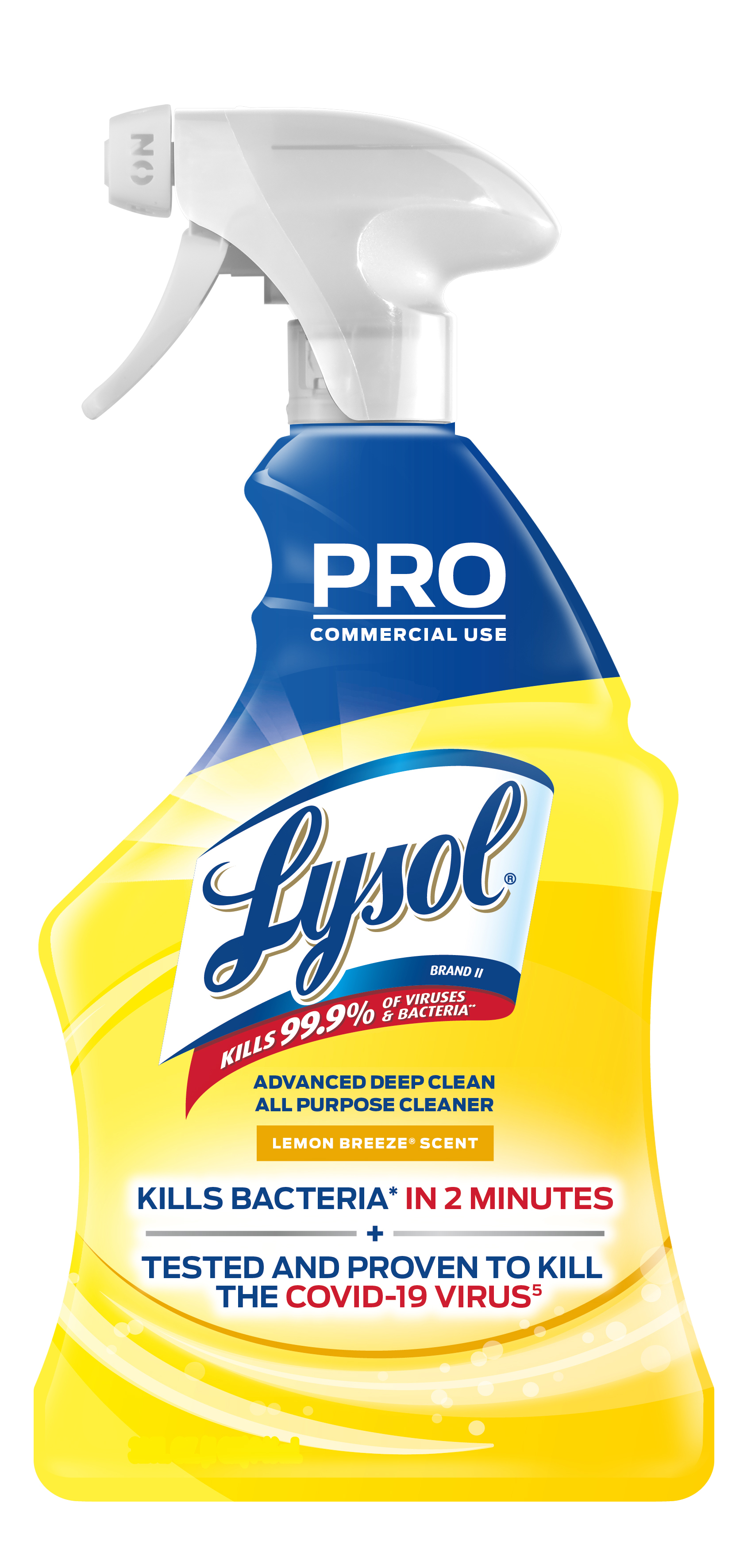 LYSOL Advanced Deep Clean All Purpose Cleaner  Lemon Breeze